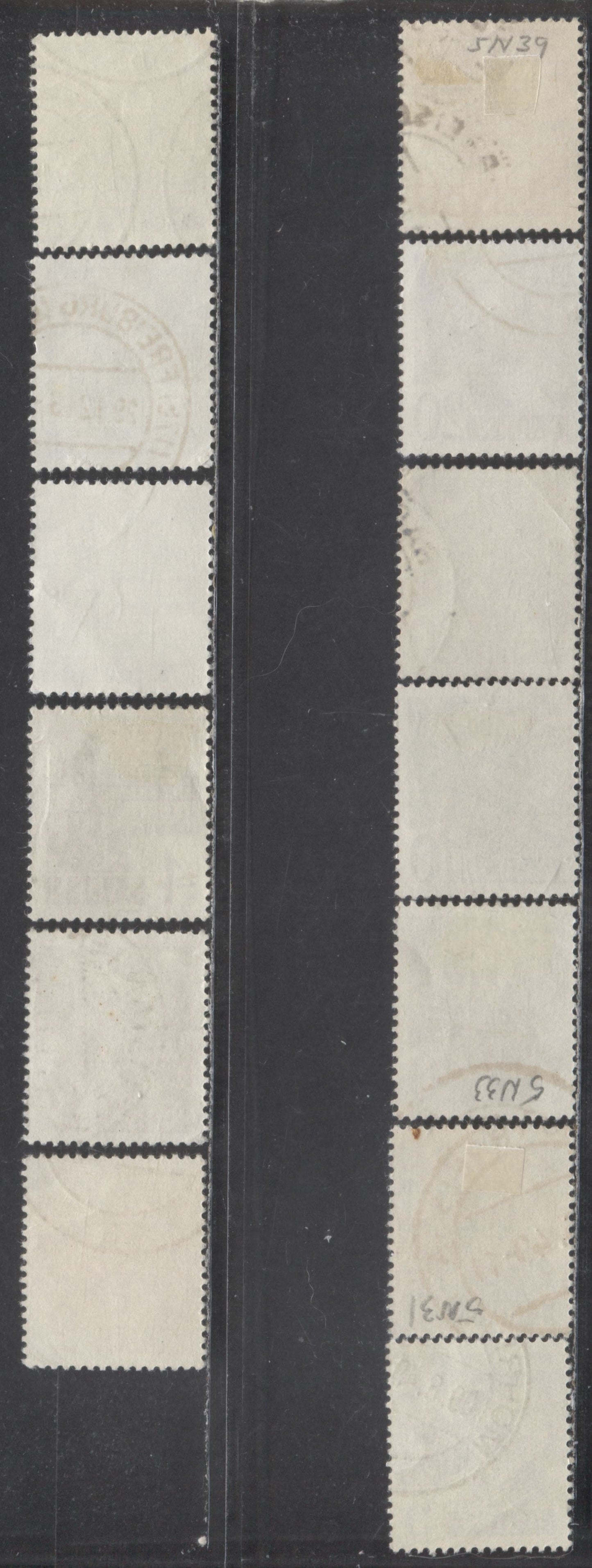 Germany SC#5N28/5N39 1948-1949 Definitives, Missing 40pf, includes additional shades of 2pf, 4pf, 5pc, 10pf And 20pf, 13 FNH Singles, Click on Listing to See ALL Pictures, 2022 Scott Classic Cat. $25.1 USD