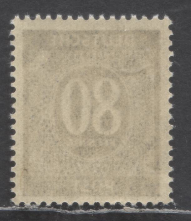 Lot 71 Germany SC#554 (Mi 935c) 80pf Blackish Gray Blue (Indigo) 1946 Numeral Definitives, A VFNH Single, Click on Listing to See ALL Pictures, Estimated Value $20 USD