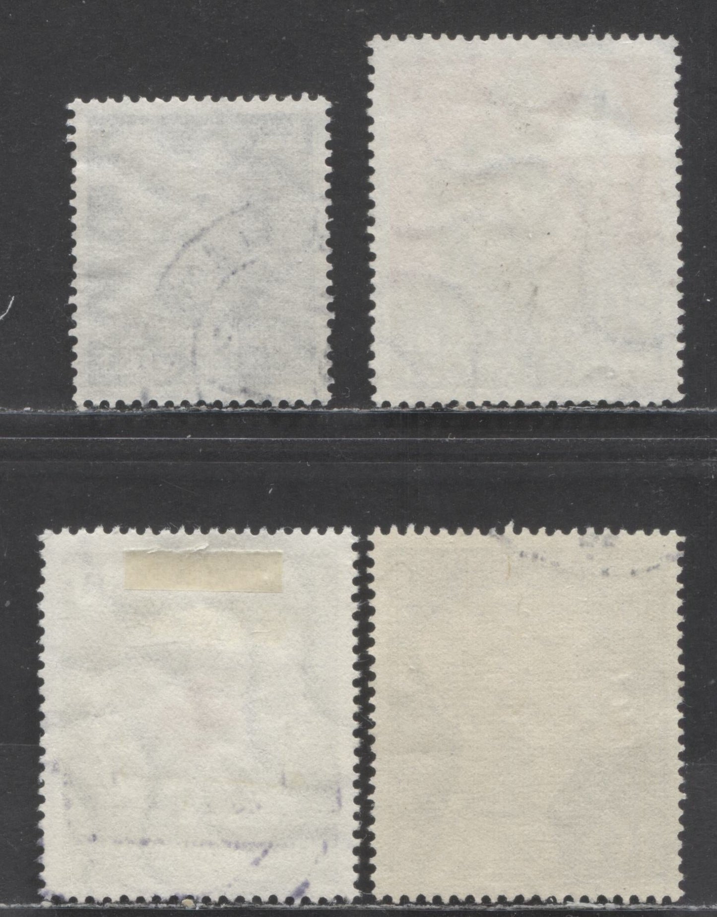 Lot 64 Germany SC#694-697 1953 Traffic Safety - Prisoners Of War Issues, 4 Very Fine Used Singles, Estimated Value $30