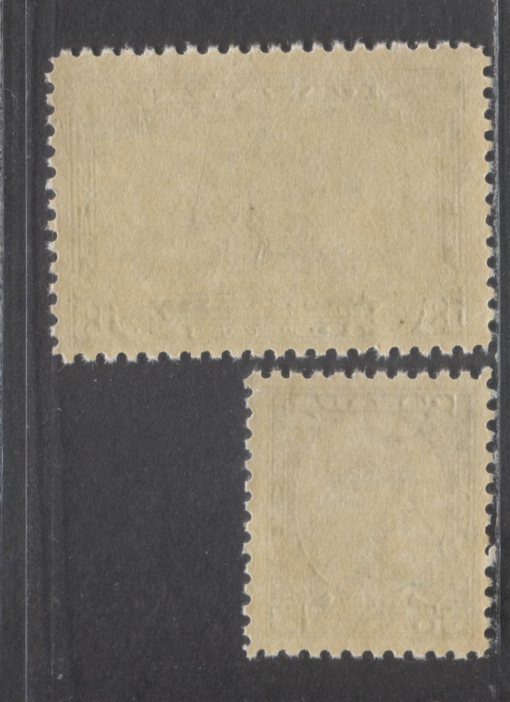 Canada #193-194 5c-13c Dull Blue & Deep Green Prince Of Wales & Britannia, 1932 Imperial Economic Conference, 2 FNH Singles