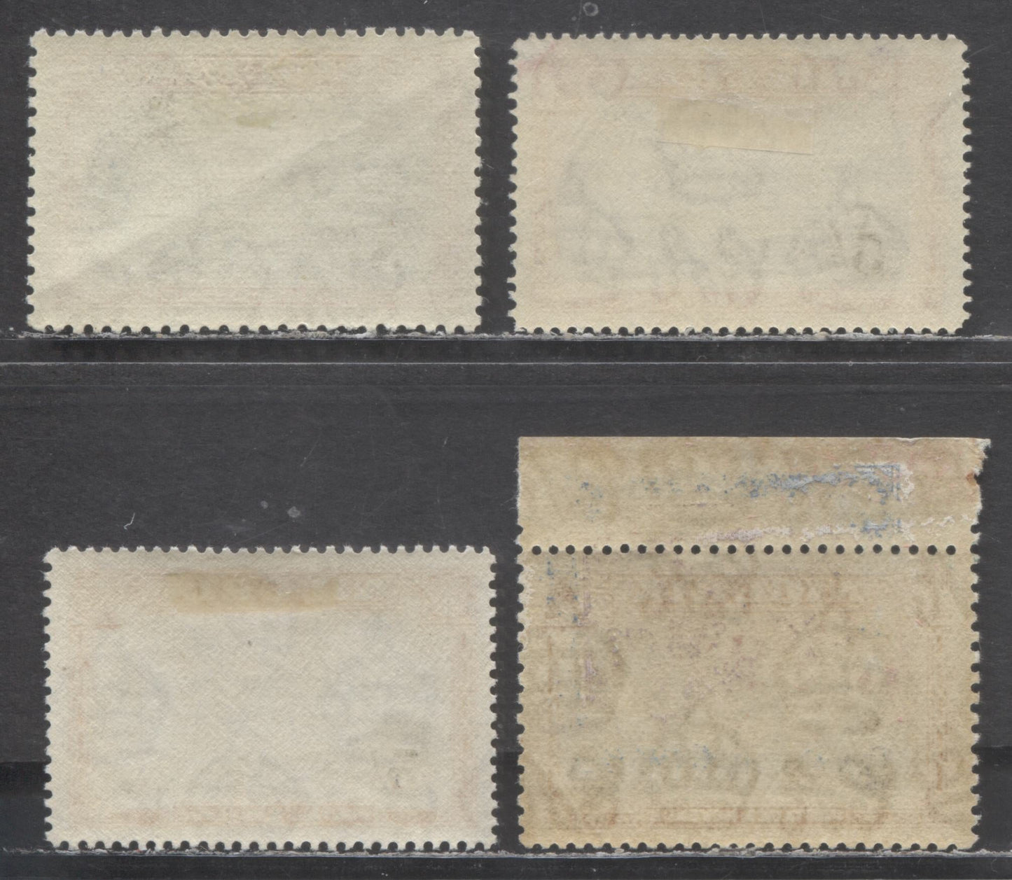 Lot 127 Nigeria SC#64 1938 King George VI High Values, Includes Perf 12, 13.5, 14 & 13x11.5, 4 VFOG Singles, Click on Listing to See ALL Pictures, 2022 Scott Classic Cat. $84.25