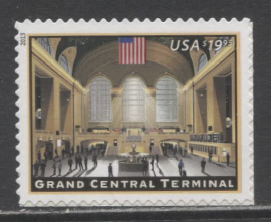 Lot 70 United States SC#4739 $19.95 Multicolored 2013 American Landmarks Issue, A VFNH Single, Click on Listing to See ALL Pictures, 2017 Scott Cat. $40