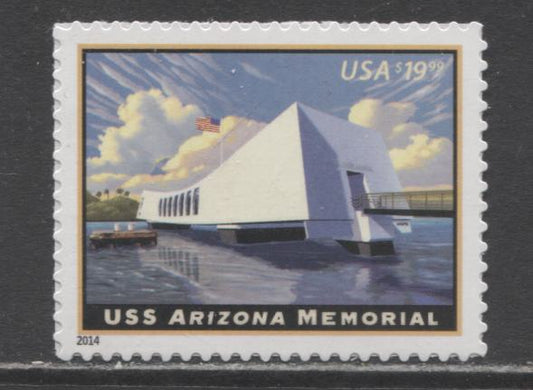 Lot 92 United States SC#4873 $19.99 Multicolored 2014 American Landmarks Issue, A VFNH Single, Click on Listing to See ALL Pictures, 2017 Scott Cat. $40