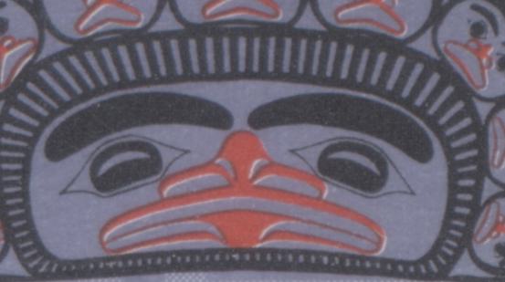 Lot 132 Canada #1296var 78c Multicoloured Raven, 1990 Christmas Issue, A VFNH Single Showing White Outlines Around Red, Due To Colour Shift