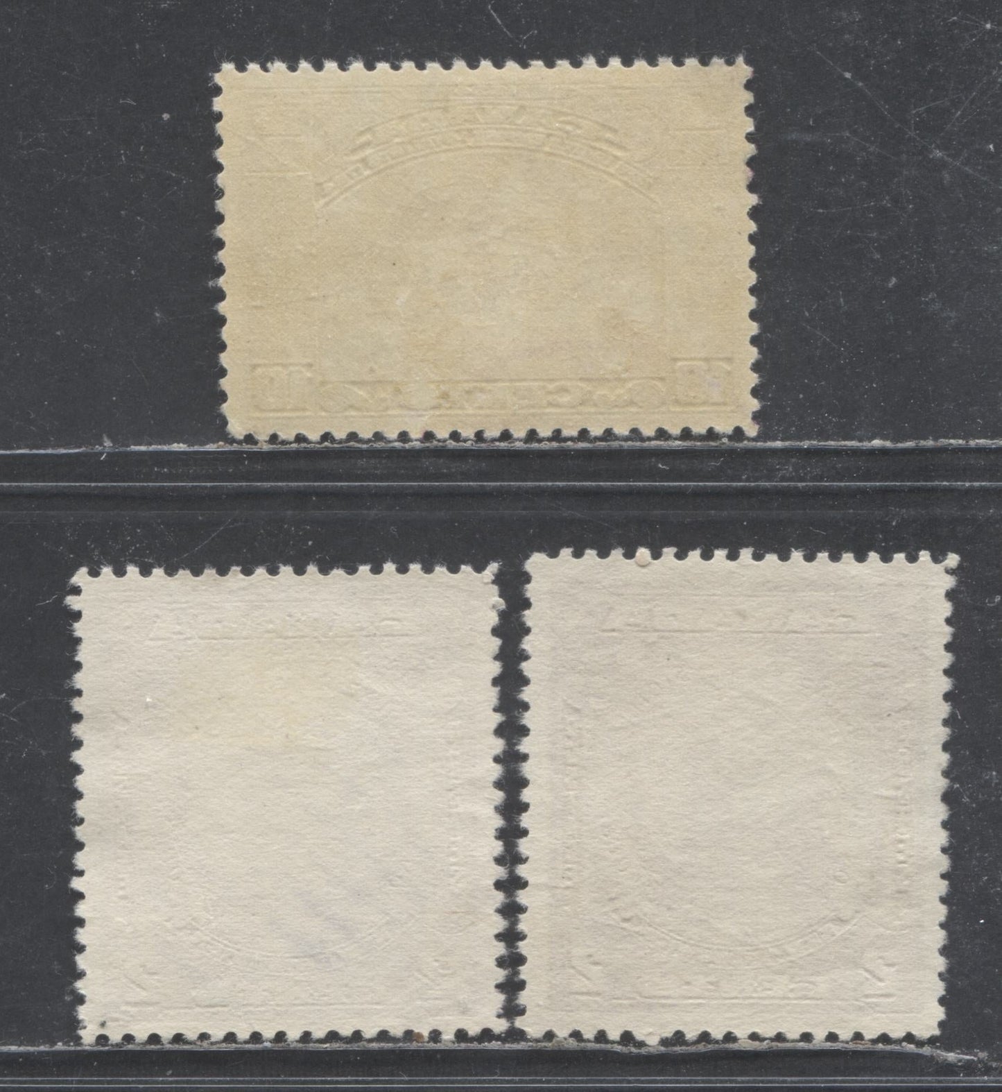 Canada #209-210 2c & 10c Red Brown, Deep Red Brown & Greyish Olive Green Loyalists Statue & NB Seal, 1934 United Empire Loyalists & Founding Of NB Issues, 3 VF Used Singles