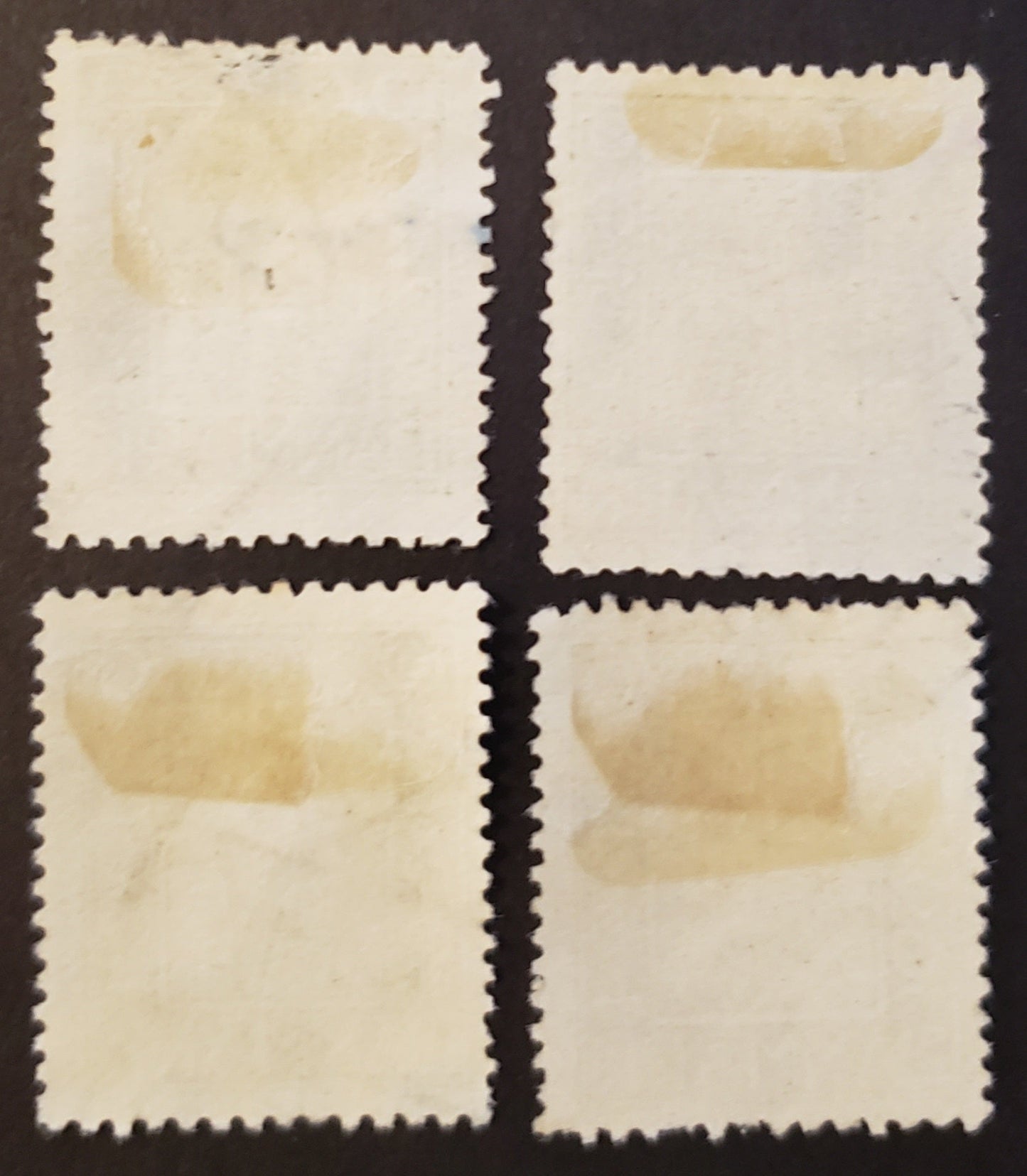 Denmark SC#164/167 1924 300th Anniv. Of The Danish Postal Service Issue, 4 Fine Used Singles, Click on Listing to See ALL Pictures, 2017 Scott Cat. $28