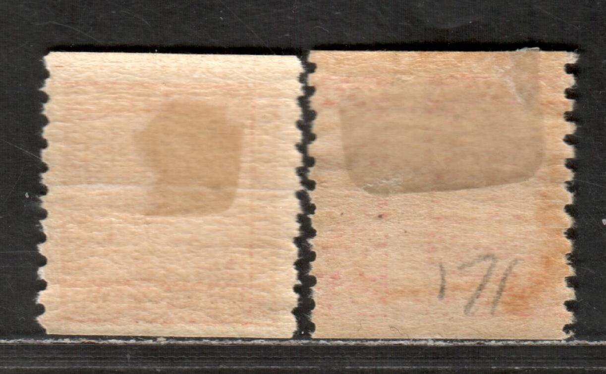 Lot 70 Sweden Facit#180a-b SG#171 20 ore 1921-1936 King Gustaf V Issue, On Dull Red On Tinted Paper & Carmine Red On White Paper, Perf 10 Vert, A FOG Single, Click on Listing to See ALL Pictures, Estimated Value $30