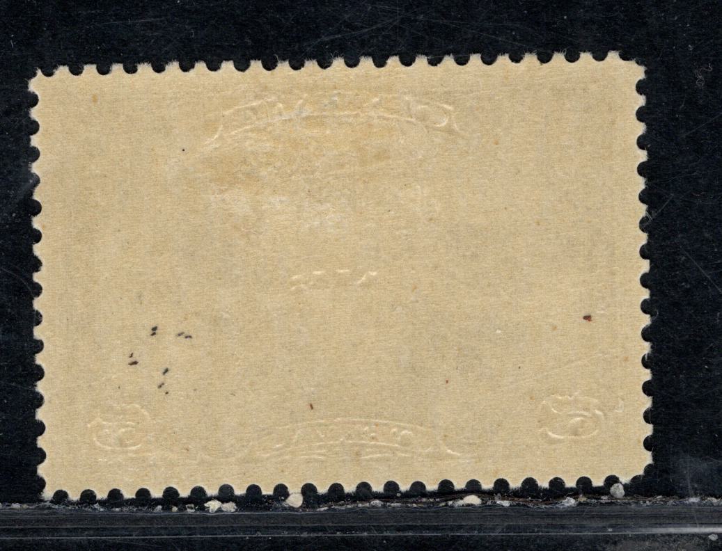 Canada #C1 5c Pale Olive Brown Two Winged Figured & Globe, 1928 Air Mail Issue, A VFOG Single With Smooth Gum