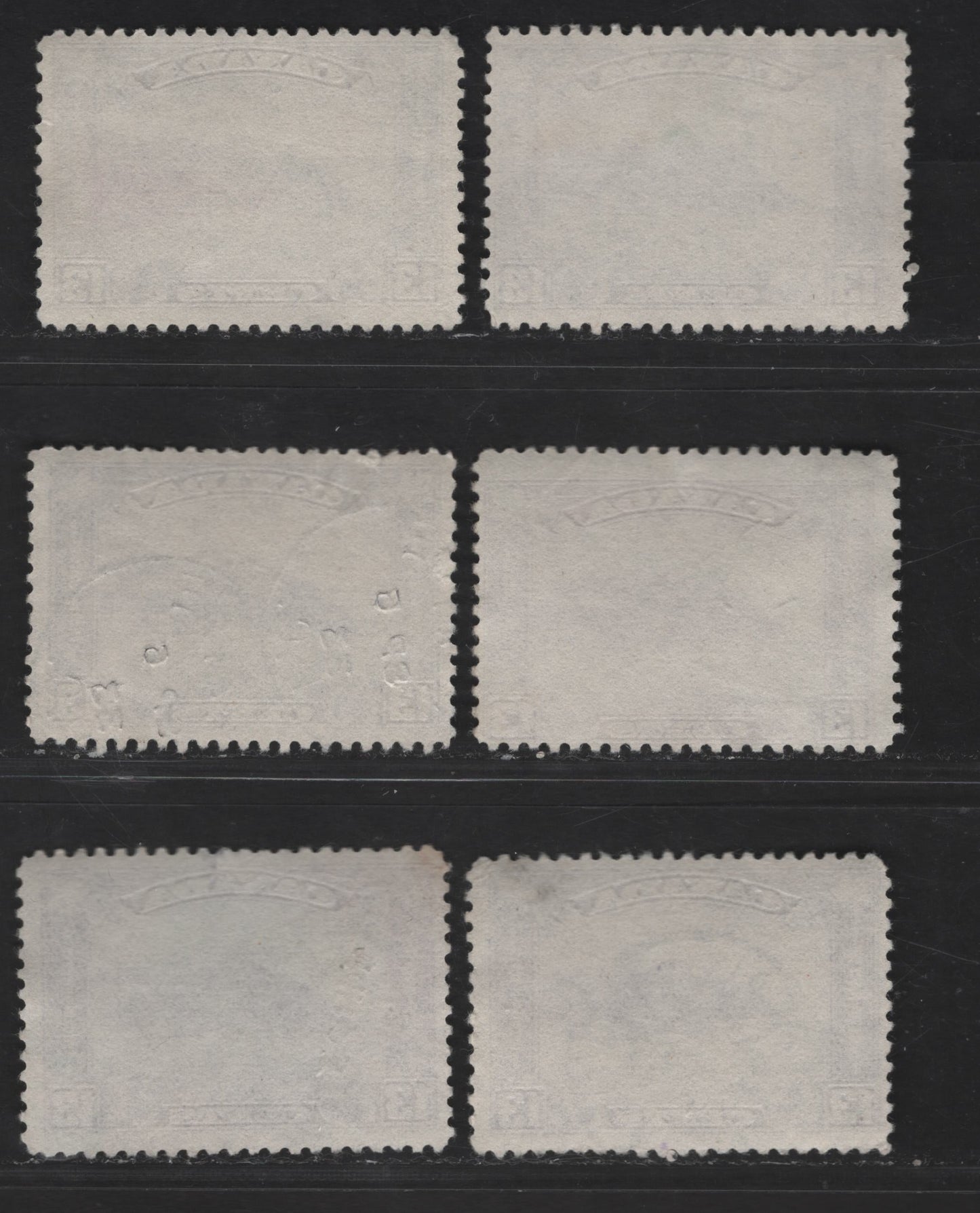 Canada #201i 13c Dull Rosy Lilac Old Quebec Citadel, 1932-1935 Medallion Issue, 6 Fine Used Singles With Different SON CDS Cancels From Quebec