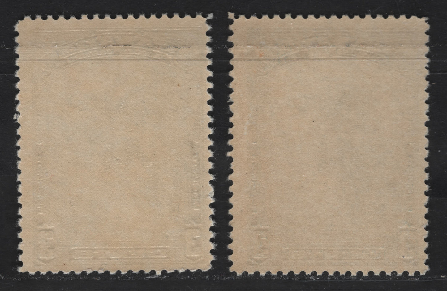 Canada #208 3c Deep Dull Blue & Deep Blue Jacques Cartier & Crew, 1934 450th Anniversary Of Discovery Of Canada, 2 Fine NH Singles With Deep Cream Satin Gum