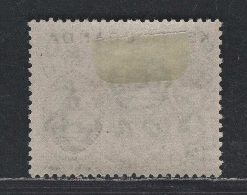 K.U.T SG#O8 1/30 Orange & Deep Lilac Queen Elizabeth II & Landscapes, 1959 Official Overprinted Issue, A VFOG Single, Type 1 Overprint