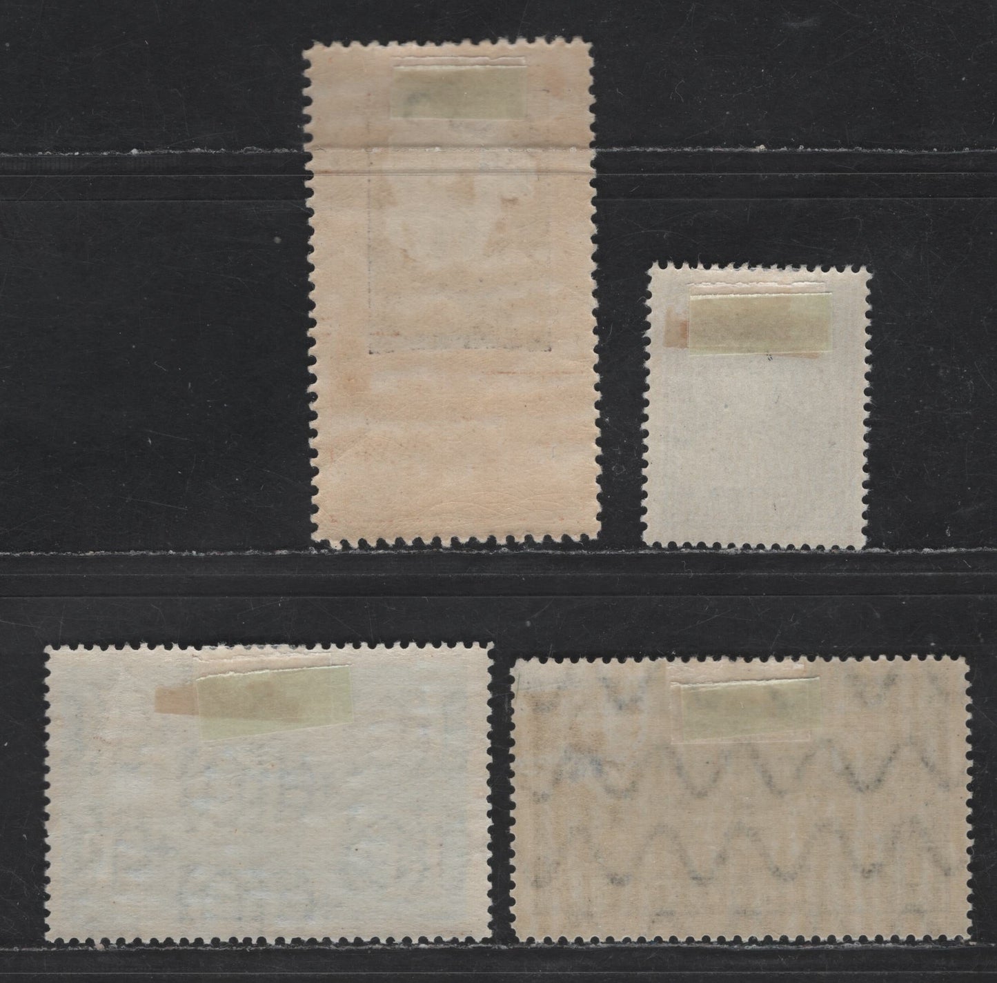 Lot 180 Romania SC#202, 335, 356, B39 50b - 7.50l Orange & Black - Ultramarine Exposition Building -King Michael, 1906-1930 General Exposition - King Michael Issues, 4 F/VFOG Singles