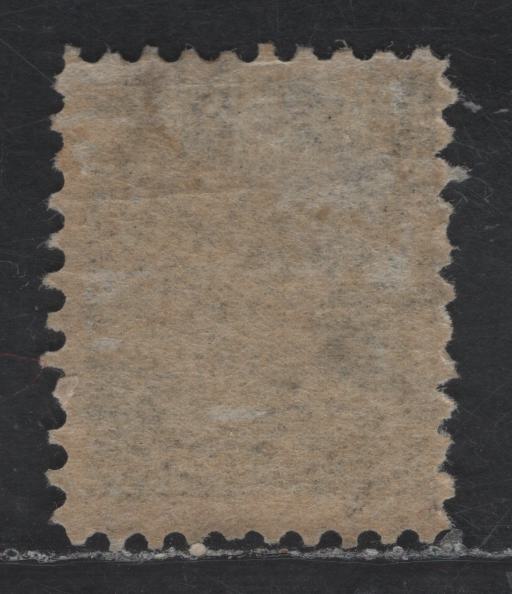 Lot 199 Canada #34i 1/2c Gray Black Queen Victoria, 1870-1893 Small Queen Issue, A FOG Single, Perf 12x11.9, 2nd Ottawa Paper A (2O-A) (Description in Body), No Medallion Dot & Heavily Inked, Likely 1893-1895 Printing