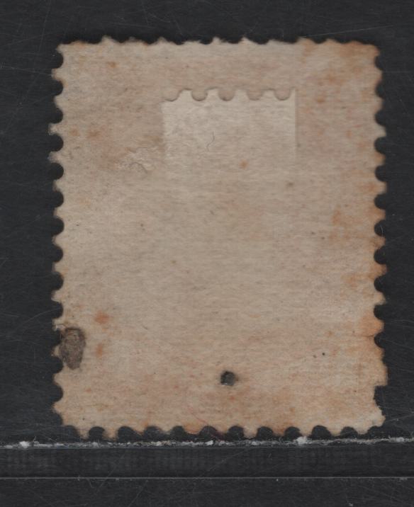 Lot 239 Canada #35vi 1c Deep Orange Queen Victoria, 1870-1893 Small Queen Issue, A Very Good Used Single, First to Mid Montreal Printing, Paper Type MM-A (See Body), Perf 11.75x12