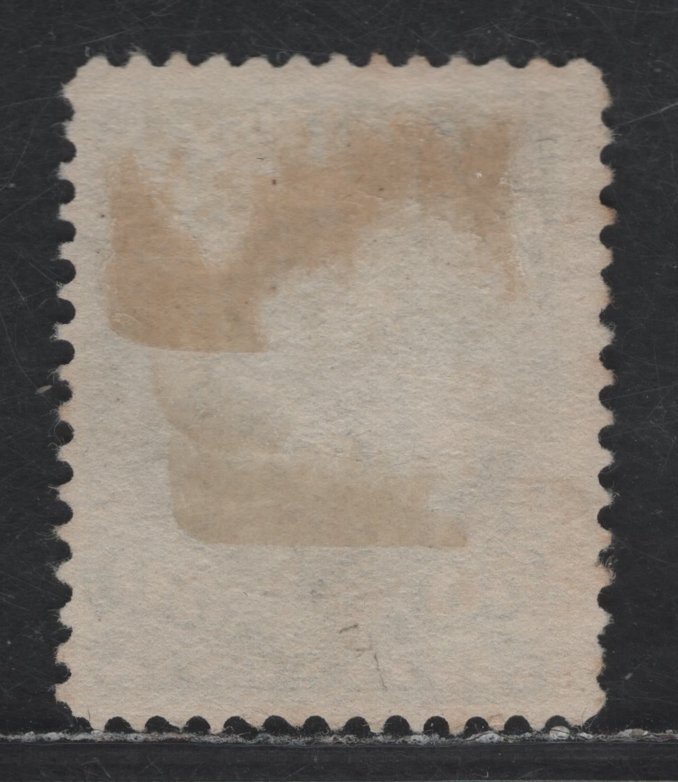 Lot 320 Canada #47 50c Blue Queen Victoria, 1870-1897 Small Queen Issue, A Fine Used Single Late Second Ottawa Printing On Soft, Porous Horiziontal Wove With Fine Mesh & Smooth Finish (2O-I), Perf. 12, June 17, 1903 Toronto Split Ring Cancel