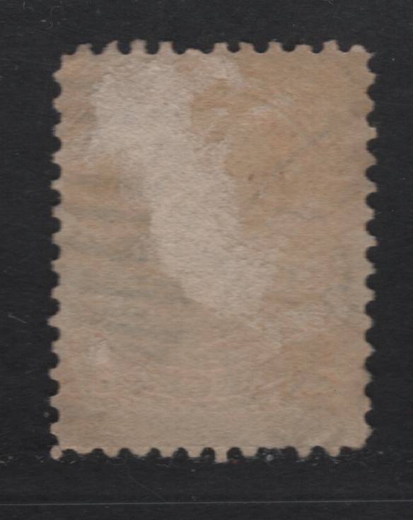 Lot 342 Canada #35i 1c Bright Yellow Queen Victoria, 1870-1893 Small Queen Issue, A Very Good Used Single, Late Montreal Printings, Paper Type LM-C, Perf 12.1x12.25, Dry Inking Under 'Canada Postage'