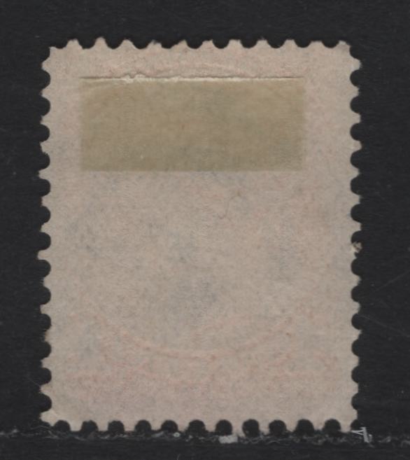 Lot 19 Canada #35i 1c Yellow Queen Victoria, 1870-1893 Small Queen Issue, A Fine Used Single, Late Montreal Printing, Paper Type LM-D, Hamilton 2 Ring Cancel, Perf 12