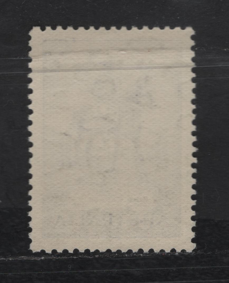 Lot 209 Australia SC#154var 2/- Violet King George V, 1935 Silver Jubilee Issue, A VFNH Single, Dot Between Framelines At Lower Left