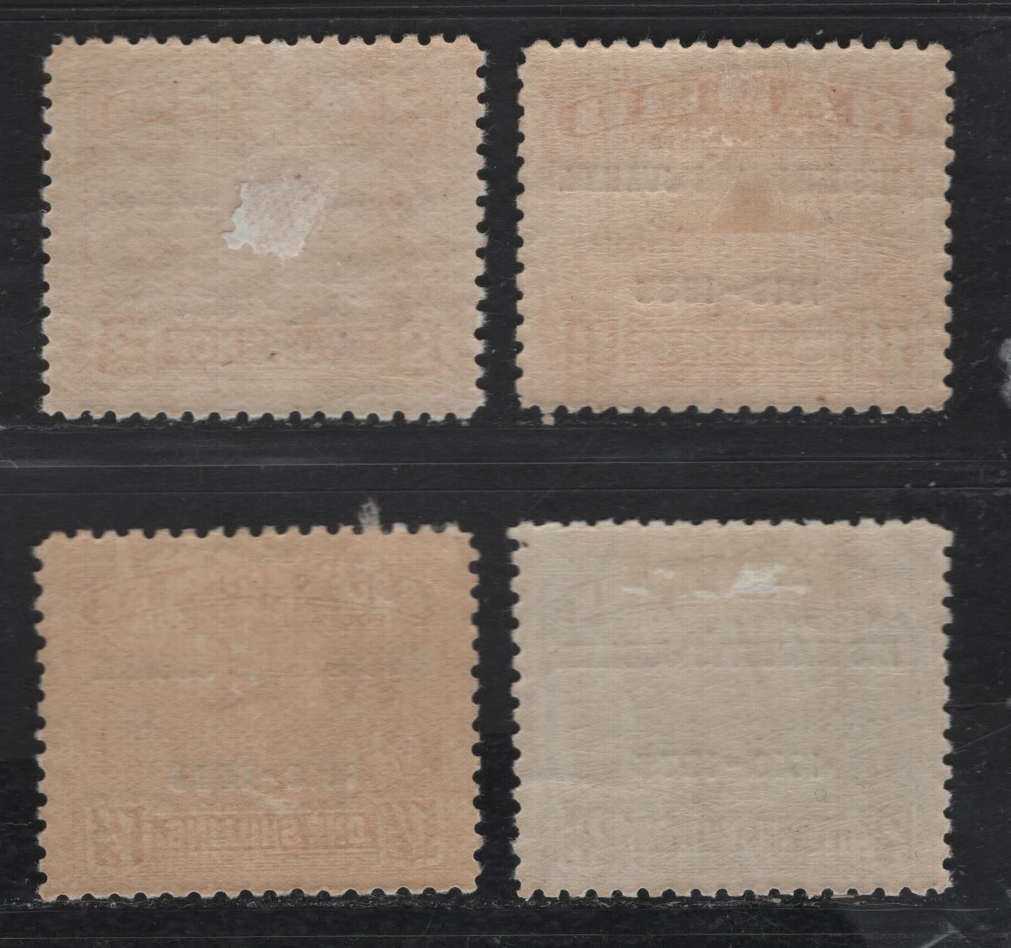 Lot 214 Nauru SC#31-34 1.5d - 1/- Red - Brown Red Steamship, 1935 Silver Jubilee Issue, 4 VFOG Singles