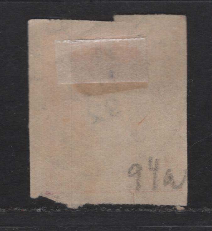 Greece SC#94 20l Rose Hermes Head, 1891-1895 Small Hermes Head Issue, A Fine Used Imperf Singles, Athens Printing