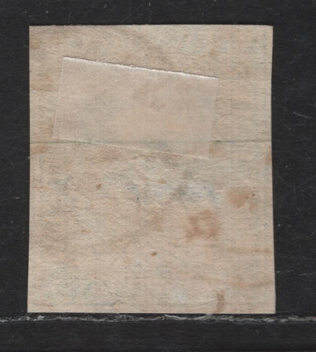 Lot 259 Switzerland SC#37 10r Blue Struebed, 1858-1862 Struebed Issue, A Very Good Used Single, Rough Impression, Green Silk Thread, Medium Paper, three Margins Just In At The Top