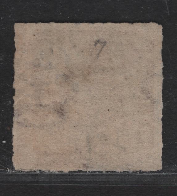 Lot 35 Denmark SC#9b 4s Red Brown Arms, 1863 Rouletted Arms Issue, A Fine Used Single