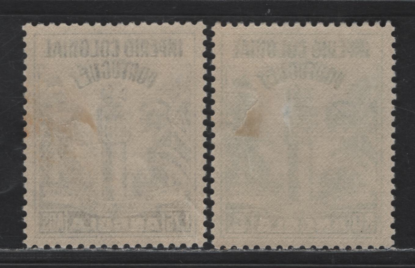 Lot 224 Angola SC#292-293 80c - 1.75a Blue Green - Deep Blue Visit Of President of Portugal, 1938 Visit Of President of Portugal Issue, 2 VFOG Singles