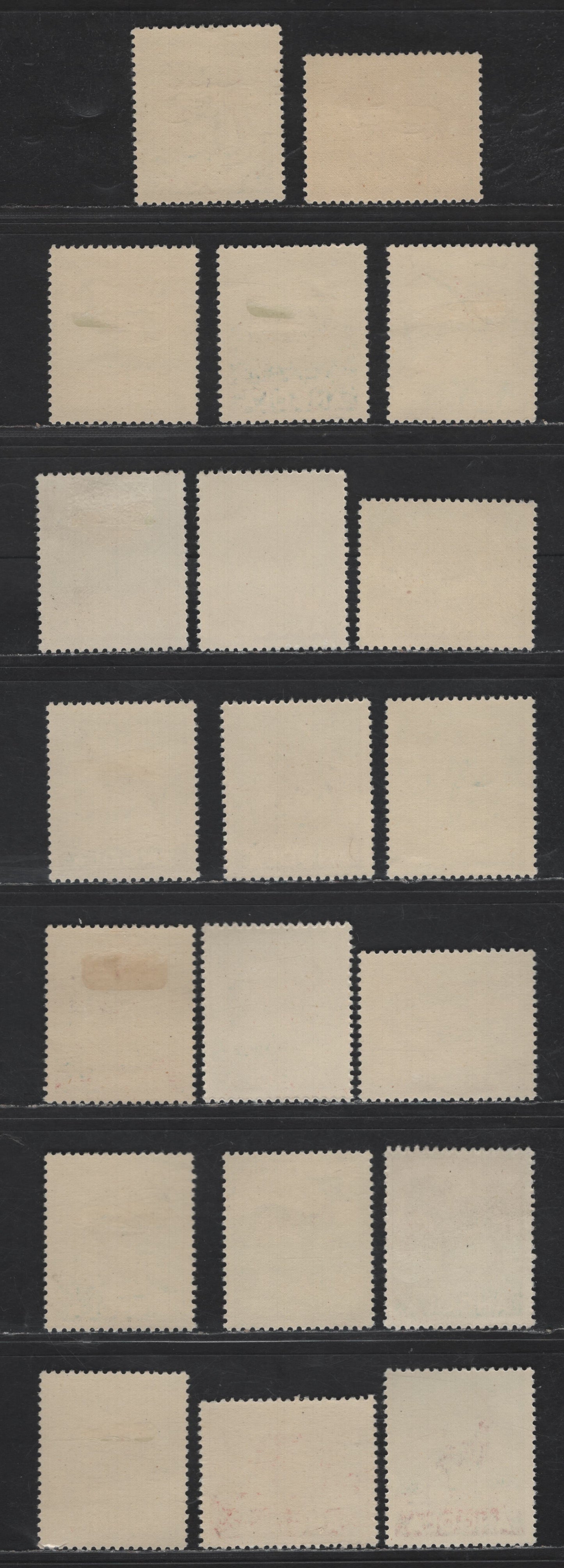 Lot 228 Angola SC#362-381 5c - 20a Multicolored Wildlife, 1953 Wildlife Issue, 20 VFOG Singles