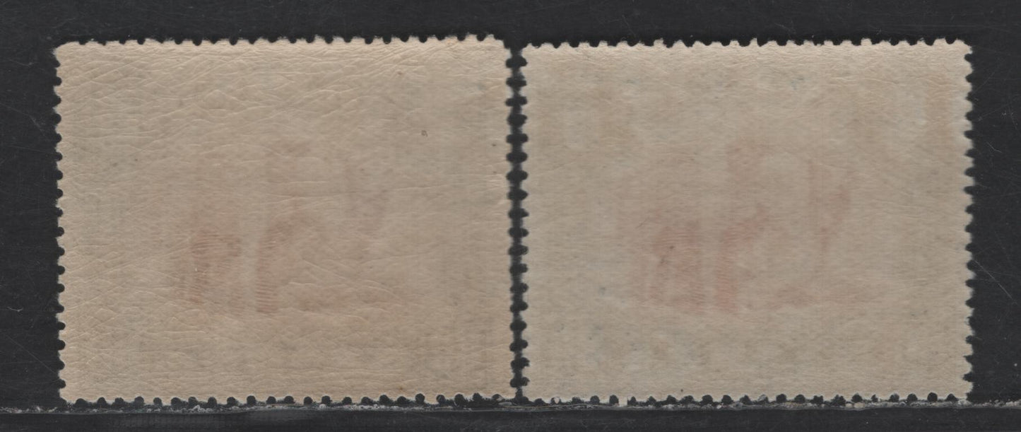 Lot 226 Nyassa SC#34var 80r Black & Lilac Camel, 1901 Pictorial Issue, 2 VFNH Singles, Perfs 14x14.25 & 14.25