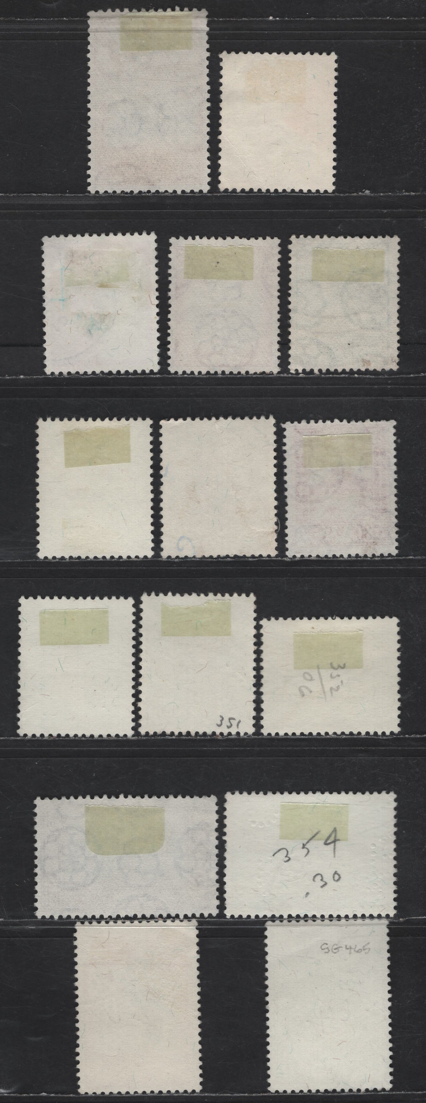 Lot 314 Ceylon SG#448-450, 451A, 452-453, 455, 456-460, 462-465 2C - 10R Brown & Blue Green - Red Brown & Buff Pictorials, 1958-1962 Pictorial Issue, 15 Fine/Very Fine Used Singles, Bilingual Inscriptions, But Tamil Is Larger Font Than English