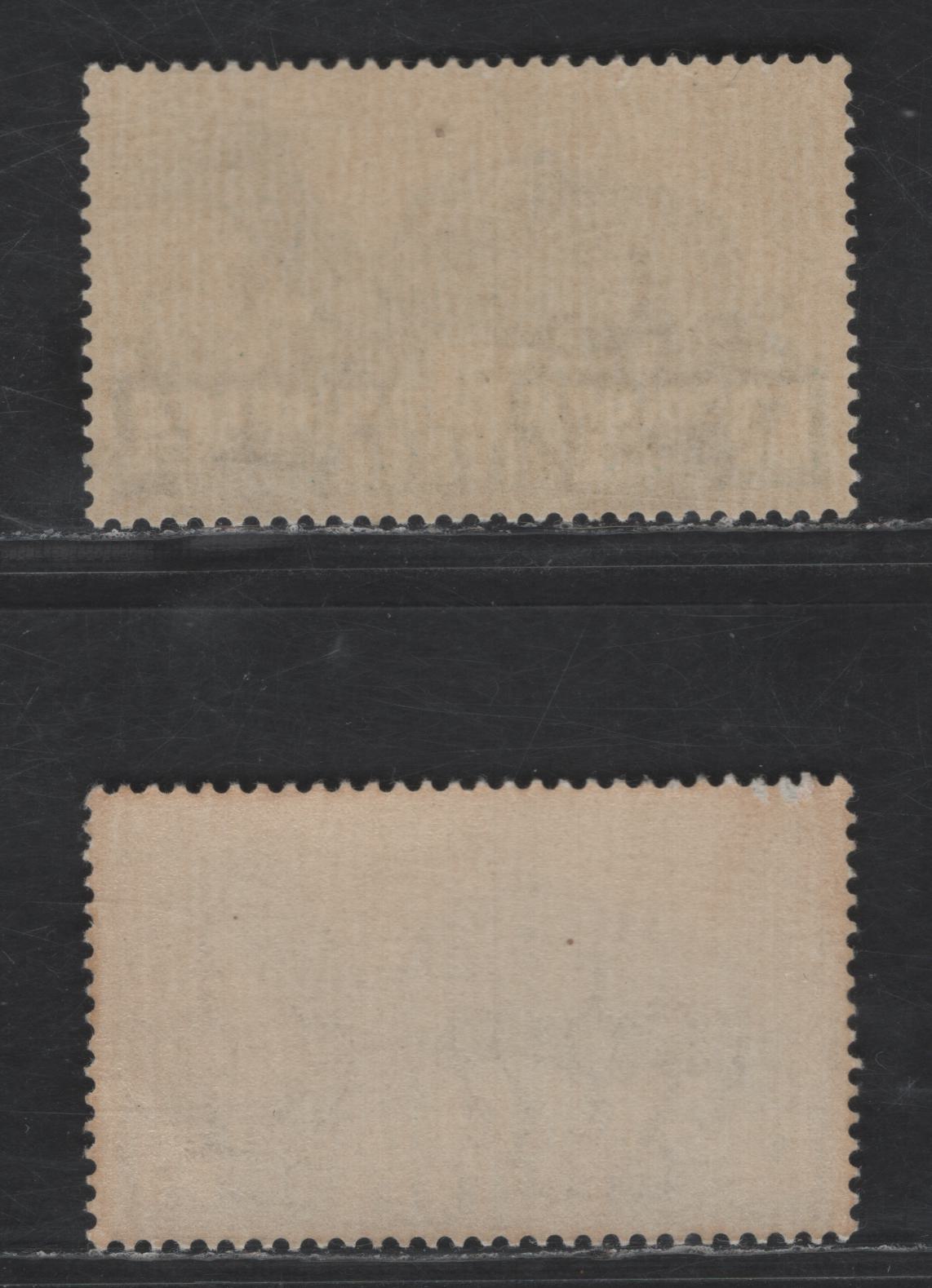 Lot 273 Eritrea SC#158 2c Deep Blue Camels, 1938 Pictorial Issue, 2 F/VFNH Singles, Shiny & Matte Gum Types