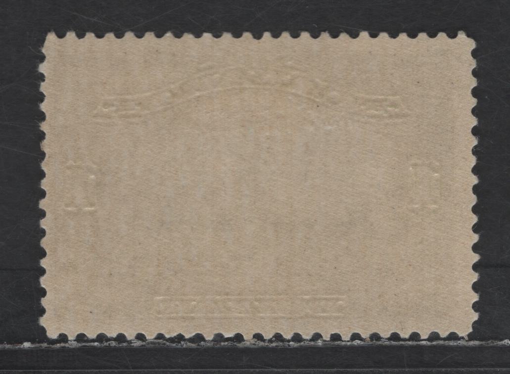 Lot 116 Canada SC#159 $1 Olive Green Parliament Building, 1928-1929 Scroll Issue, A FOG Single, Streaky Gum