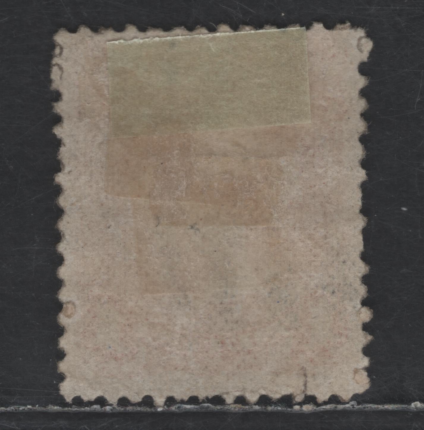 Lot 34 Canada SC#22ii 1c Brown Red Queen Victoria, 1868-1876 Large Queen Issue, A Very Good Used Single, Bothwell Paper (Duckworth 6, FO-N)