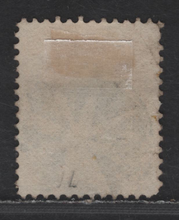 Lot 153 (C) United States Of America SC#71 30c Orange Benjamin Franklin, 1861-1869 Civil War Issue, A Fine Used Single With Circle Of Wedges Cancel