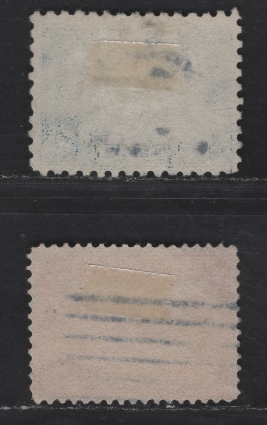 Lot 272 (C) United States Of America SC#398, 403 2c, 5c Carmine & Dark Blue Pedro Miguel Locks & Golden Gate, 1913-1915 Panama Pacific Exposition Issue, 2 Fine Used Singles Perf. 12 & 10