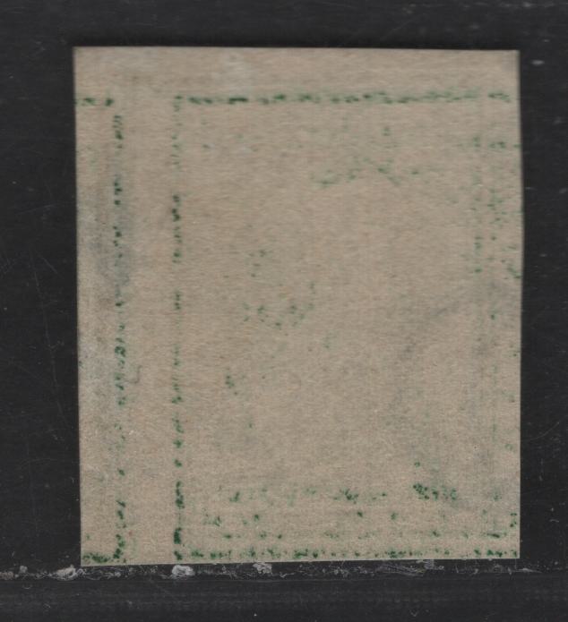 Lot 274 United States Of America SC#343 1c Green Benjamin Franklin, 1908-1920 Washington-Franklin Issue, A VFOG Single Imperf, Wmk Double Lined USPS