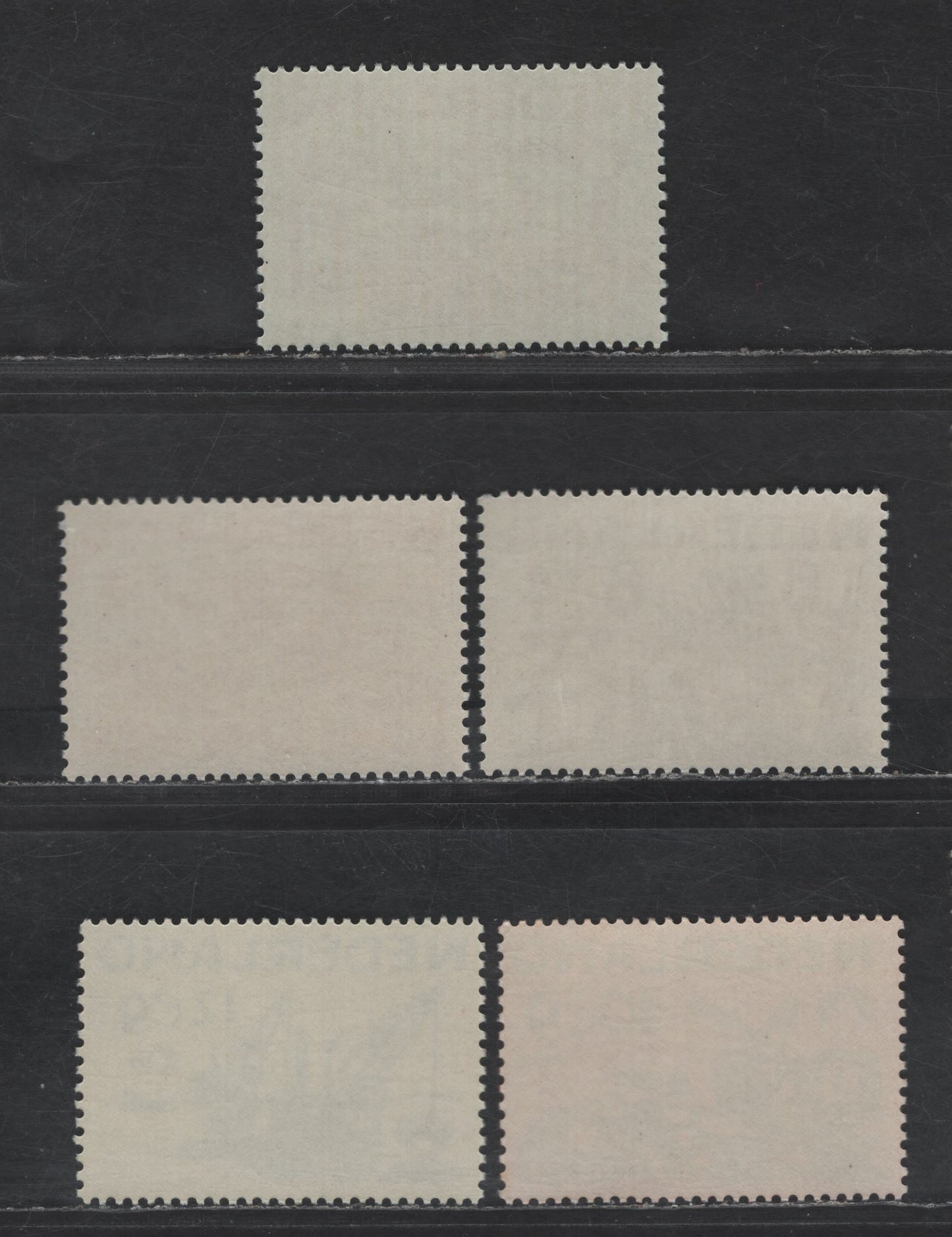 Lot 369 Netherlands SC#B331-B335 4c+4c - 30c+9c Dark Blue on Blue Green - Dark Brown on Brick Red Tugs & Caisson - Sand Spouter, 1959 Semi Postal Issue, 5 VFNH Singles