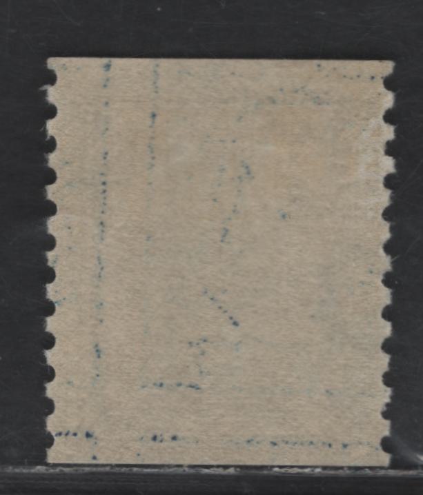 Lot 399 United States Of America SC#447 5c Dark Blue George Washington, 1908-1920 Washington-Franklin Issue, A Fine OG Single Flat Plate Coil, Perf. 10 Vertically, Wmk Single Lined USPS