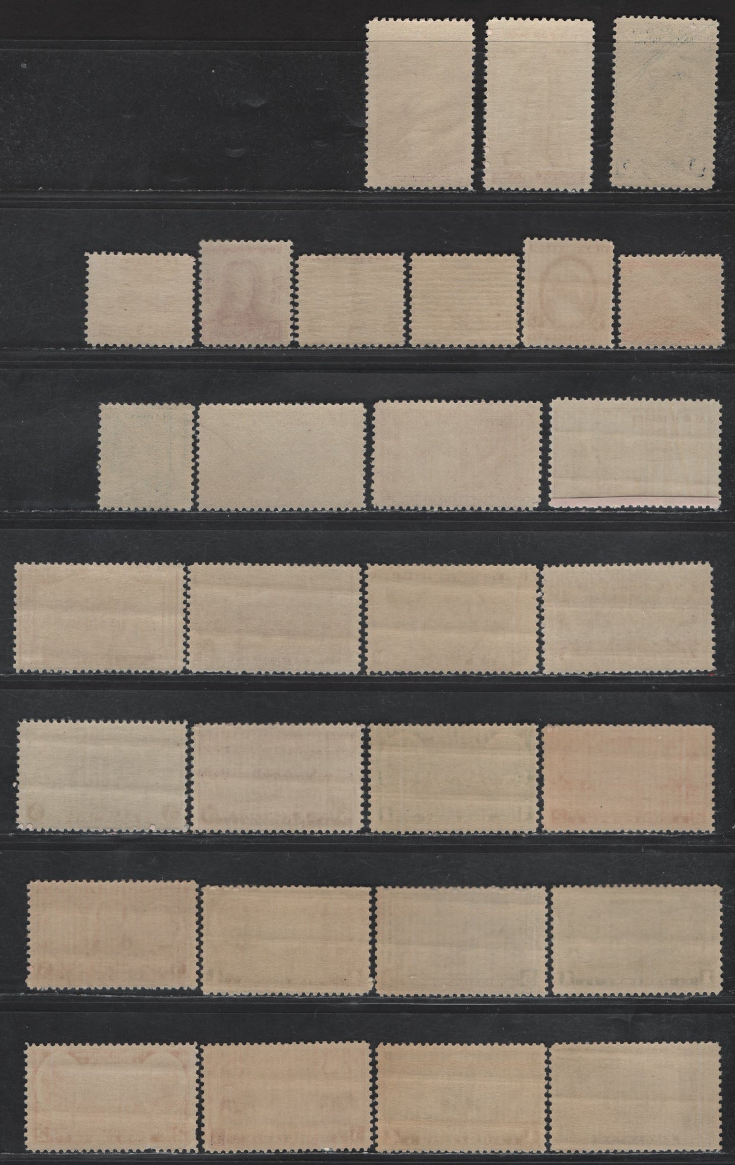 Lot 480 United States SC#726-727, 729, 732-734, 736-739, 772-777, 782-784, 785-794 3c - 5c Purple - Ultramarine Gen. James Edward Oglethorpe - U.S. Military Academy, 1933-1937 Commemorative Issues, 29 VFNH Singles