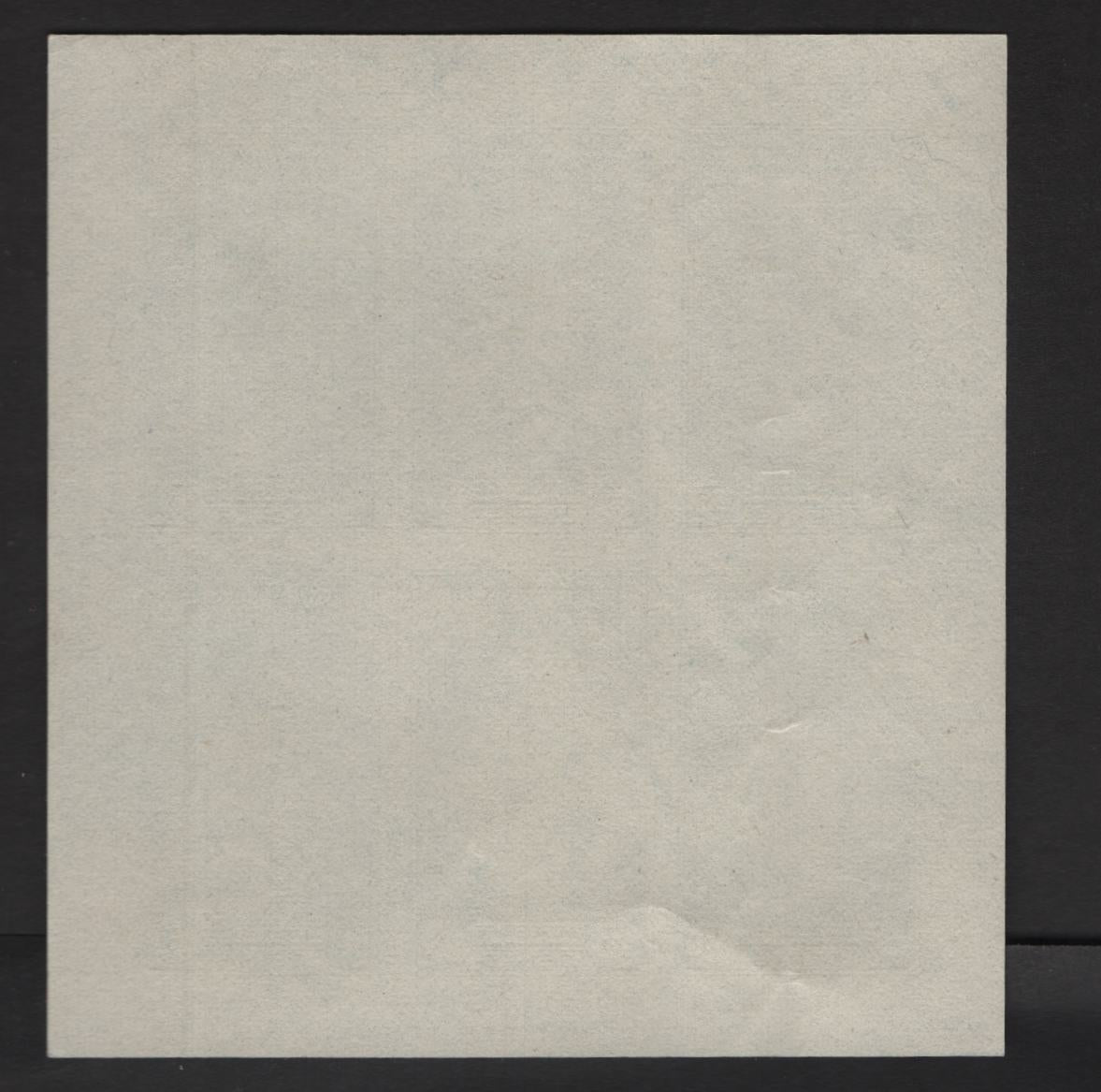 Lot 481 United States Of America SC#735 3c Dark Blue World Map, 1934 National Stamp Exhibition Issue, A Fine unused Souvenir Sheet Light Vertical Bend