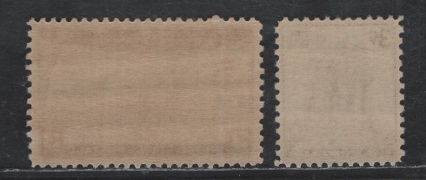 United States SC#837, 858 3c - 3c Bright Rose Purple - Rose Purple Colonization of the West - Map Of North/South Dakota, Montana & Washington, 1938-1939 NW territory Sesquicentennial - 50th Anniv of Dakota Statehood Issues, 2 SUP NH Singles