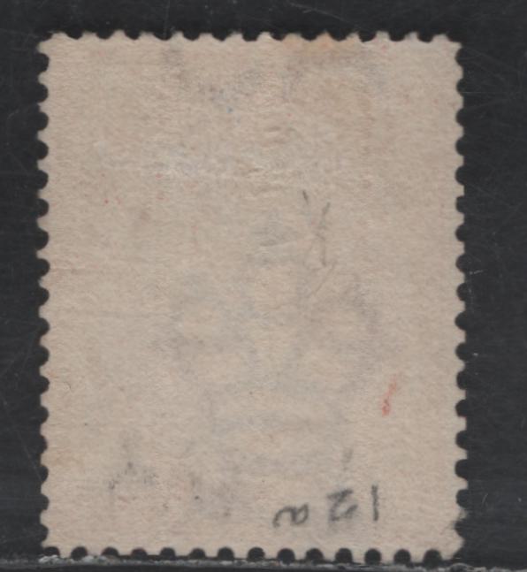 Lot 100 (C) Falkland Islands SG#21x 1d Claret Queen Victoria, 1891-1902 Bradbury Wilkinson Queen Victoria Issue, A Very Fine Used Single, Crown CA Wmk