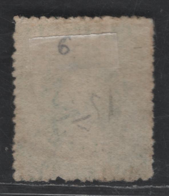 Lot 129 Grenada SG#4a 1d Green Queen Victoria, 1863-1871 Chalon Heads Issue, A Fine Used Single, Sideways Small Star Wmk
