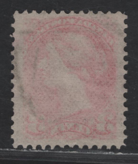 Lot 280 (C) Canada #41 3c Orange Vermillion Queen Victoria, 1888-1897 Small Queen Issue, A Very Fine Used Single, Extremely Thin Vertical Wove Paper (Paper 2O-DD), Perf 12x12.2