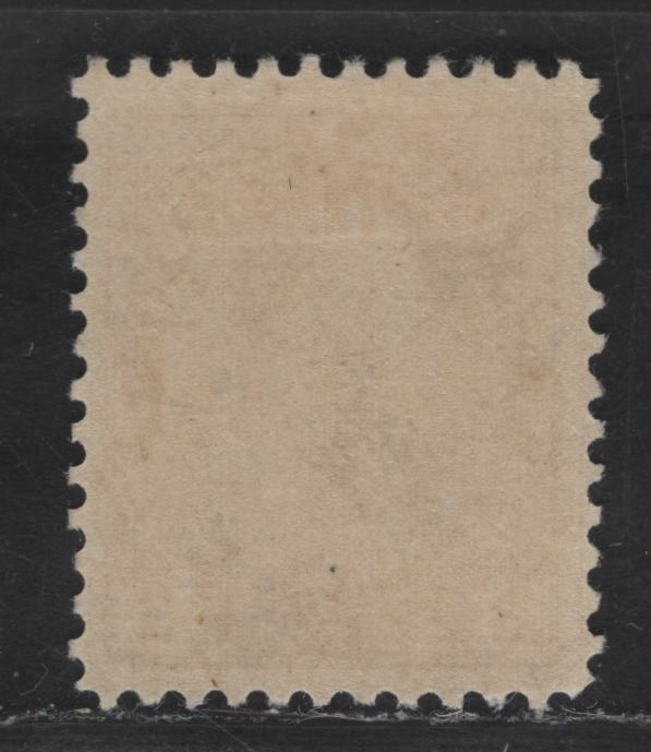 Lot 311 Canada #108ii 3c Dark Brown King George V, 1911-1928 Admiral Issue, A VFOG Single, Wet Printing, Retouched Frameline