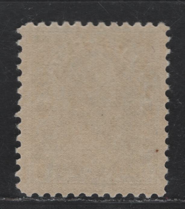 Lot 352A Canada #117 10c Bright Blue King George V, 1911-1928 Admiral Issue, A FOG Single, Wet Printing, Weakly Retouched Frameline