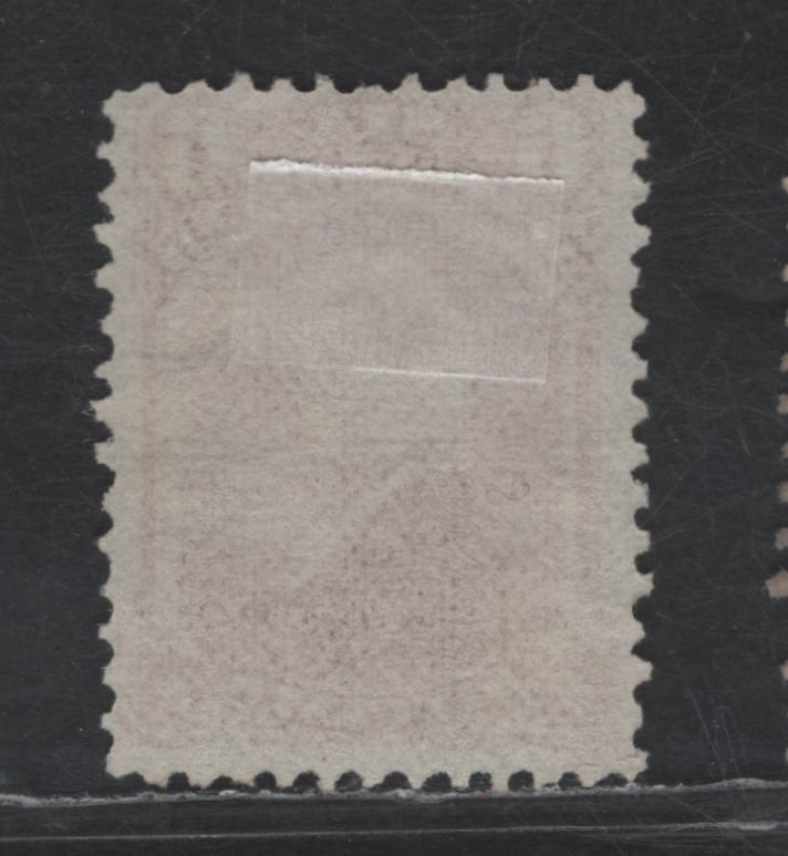 Lot 16 Newfoundland #33 3c Vermillion Edward, Prince Of Wales, 1868-1894 2nd Cents Issue, A Fine Unused Single