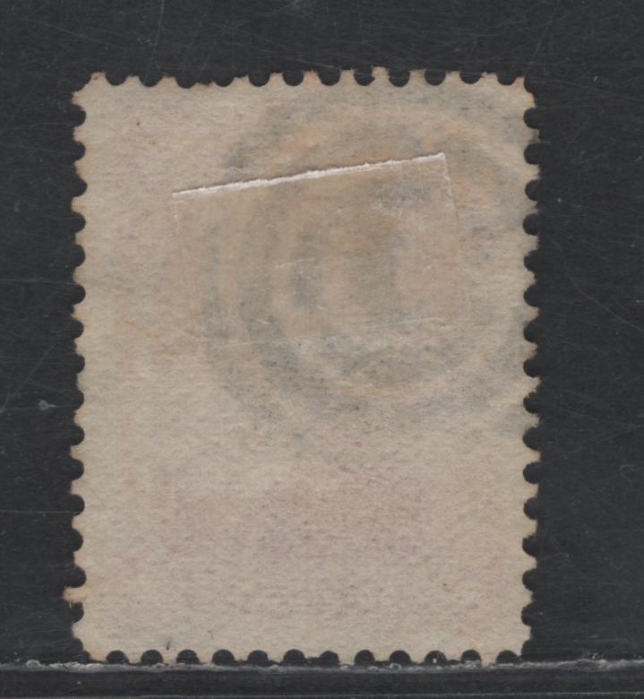 Lot 17 Newfoundland #36 6c Carmine Lake Queen Victoria, 1868-1894 2nd Cents Issue, A Very Good Used Single