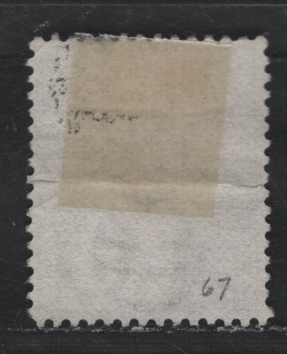 Lot 192 (C) Great Britain SG#141 2.5d Rosy Mauve Queen Victoria, 1873-1880 Queen Victoria Surface Printed Issue, A Very Good Used Single, Large Colored Corner Letters, Orb Wmk, Light Horizontal Crease.