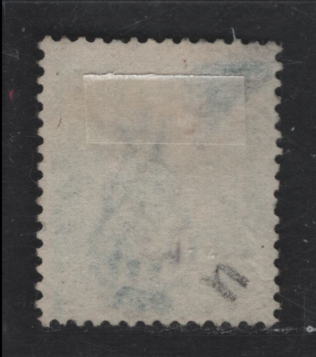 Lot 211 (C) Jamaica SG#3 3d Green Queen Victoria, 1860-1870 Queen Victoria Keyplate Issue, A Good Used Single, Pineapple Wmk, Shallow Thin At UR